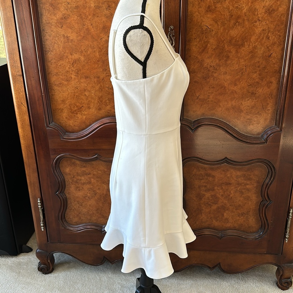 French Connection Ruffle Fit & Flare Mini Dress - Picture 10 of 13